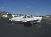 N541DB @ SZP - 1964 Beech S35 BONANZA, Continental IO-520-B 285 Hp - by Doug Robertson
