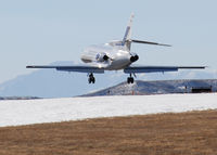N56LT @ KAPA - Landing on 17L. Pikes Peak in the distance. - by Bluedharma