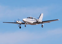 N635MA @ KAPA - Approach to 17L.