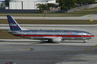 N781AU @ KFLL - US Air 737-400 - by Andy Graf-VAP