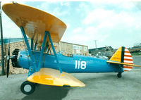 N57852 @ ADS - Stearman at Addison - Former N57852 currently flying in Europe