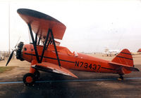 N73437 @ FTW - Stearman at Meacham Field