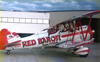 N805RB @ GKY - Red Baron Stearman