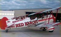 N801RB @ GKY - Red Baron Stearman
