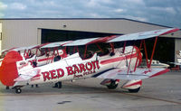 N803RB @ GKY - Red Baron Stearman