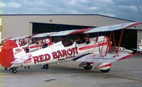 N803RB @ GKY - Red Baron Stearman - by Zane Adams