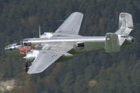 N6123C @ LOWI - Red Bull (The Flying Bulls) North American B25 Mitchell - by Thomas Ramgraber-VAP