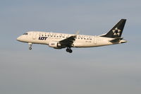 SP-LDK @ EBBR - flight LO239 is descending to rwy 25L - by Daniel Vanderauwera