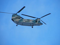 57-4492 @ ROAH - CH-47J/Departing Naha - by Ian Woodcock