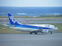 JA8596 @ ROAH - Boeing 737-54K/ANA/Naha - by Ian Woodcock