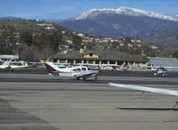 N1262R @ SZP - 1967 Bellanca 260C model 14-19-3, Continental IO-470-F 260 Hp, landing roll Rwy 04 - by Doug Robertson