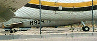 N92472 @ ABQ - Tucked behind a DC-3 at Albuquerque impond lot...
