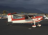 N2802A @ SZP - 1953 Cessna 180, Continental O-470-A 225 Hp, 1st year of production - by Doug Robertson