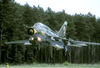 7820 @ KLINISKA N - It's quite an experience to see jet fighters landing in the middle of the woods. I think landing such a thing between those trees must be such an experience as well.