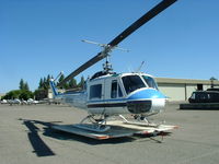 N1386L @ FAT - Bell 204 (UH-1B Super B) Owned by Federico Helicopters Inc, Fresno, CA - by Dranoel A. Ociredef