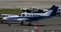 N7162J @ RDU - 402s are numerous here - by Paul Perry