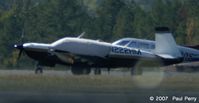 N222HM @ TTA - Some tails just get me, Mooney and Vee to be specific.  No matter the distance, its a compulsion
