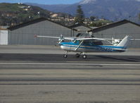 N704SL @ SZP - 1976 Cessna 150M, Continental O-200 100 Hp, takeoff roll Rwy 22 - by Doug Robertson