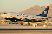N168AW @ KLAS - US Airways / 1986 Boeing 737-33A - by Brad Campbell