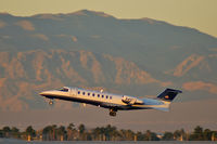 N45VB @ KLAS - Riverbend Enterprises Inc. - Idaho Falls, Idaho / 1999 Learjet 45 - by Brad Campbell