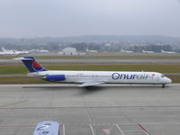 TC-ONO @ LSZH - Taxiing out for the flight home - by Alex Smit