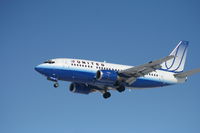 N930UA @ KORD - Boeing 737-500