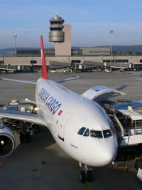 TC-JCT @ LSZH - Sitting in the last sunlight