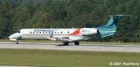 N12195 @ RDU - Not sure what airline she was working for that day, they also carry for a few others