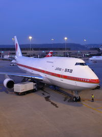 20-1102 @ LSZH - JASDF Jumbo parked at Zürich IAP - by Alex Smit