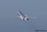 N459AA @ RDU - Climbing out - by Paul Perry