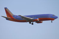 N320SW @ KLAS - Southwest Airlines Boeing 737-300 - by Thomas Ramgraber-VAP