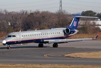 N514MJ @ ORF - United Express (Operated by Mesa Airlines) N514MJ (FLT ASH7238) on Taxiway Echo after arrival from Washington Dulles Int'l (KIAD) on RWY 5.