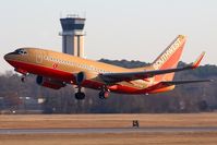 N767SW @ ORF - Southwest Airlines N767SW (FLT SWA3490) departing RWY 5 enroute to Jacksonville Int'l (KJAX).