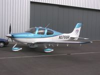 N376SR @ EGBT - Cirrus SR22 G3 Turbo at Turweston - by Simon Palmer