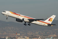 EC-HDR @ BCN - Iberia Boeing 757-200 - by Yakfreak - VAP