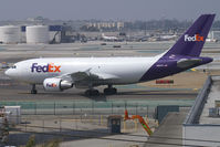 N814FD @ KLAX - Fedex - Federal Express Airbus A310 - by Thomas Ramgraber-VAP