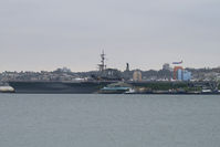 UNKNOWN @ KSAN - Southwest Airlines Boeing 737-300 (on final approach USS Midway) - by Thomas Ramgraber-VAP