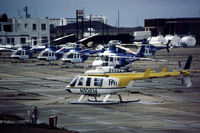 N10814 @ GLS - Oil means helicopters and quite a few are based at Galveston with PHI and Air Logistics.