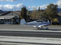 N205DM @ SZP - 1999 McMullen VAN's RV-6A, Lycoming O&VO-360 180 Hp, taxi to refuel after landing Rwy 04 - by Doug Robertson