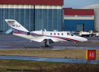 VP-CJI @ EGGW - This smart CitationJet 1 was formerley registered in Poland as SP-KCL - by Terry Fletcher