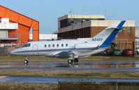N240V @ EGGW - Hawker 800XP at Luton in Feb 2008 - by Terry Fletcher