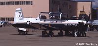 03-3699 @ POB - Thats some serious cover there, since all cockpit glass on this girl can take a birdstrike at 270kts - by Paul Perry