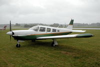 SE-GNV @ ESKB - Piper Lance at Barkarby airfield, Stockholm, Sweden - by Henk van Capelle