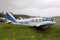 SE-KRL @ ESKB - Piper Aztec at Barkarby airfield, Stockholm, Sweden.