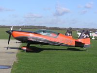 G-ZEXL @ EGBK - Extra EA 300/L - star of Emmerdale at Sywell - by Simon Palmer