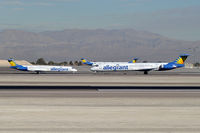 N876GA @ KLAS - Allegiant Air / 1995 McDonnell Douglas DC-9-83(MD-83) - by Brad Campbell