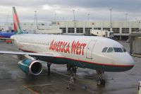 N628AW @ KSEA - America West - by Michel Teiten ( www.mablehome.com )