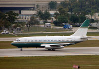 N787WH @ FLL - B737 in basic Miami Dolphins colours but without titles - by Terry Fletcher