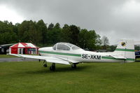 SE-XKM @ ESKB - FW149D (license built Piaggio P.149D) at Barkarby airfield, Stockholm, Sweden