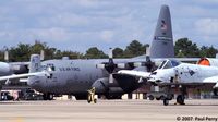 63-7818 @ POB - Looks like the Warthogs are guarding the Hercs